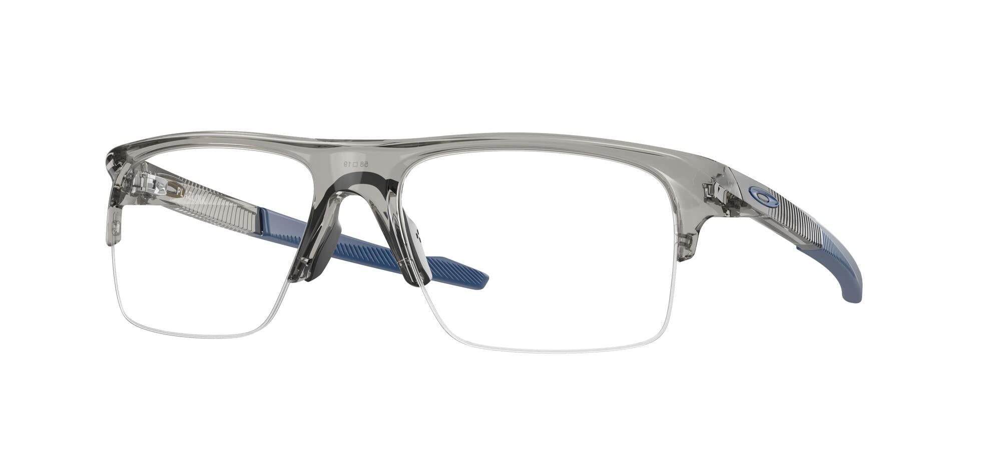 Oakley Ox8061 Plazlink Rectangular Prescription Eyewear Frames in Black