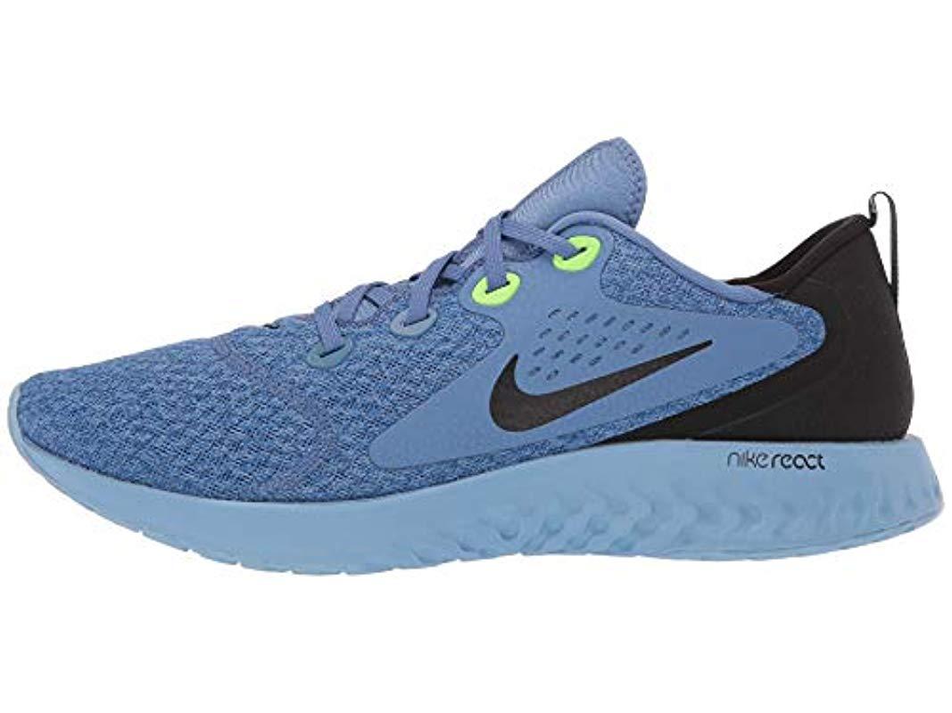 nike legend react indigo storm