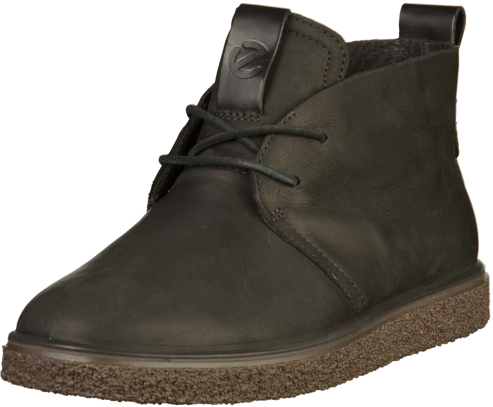 Ecco Leather Crepetray Chukka Boots in Black Nubuck (Black) | Lyst