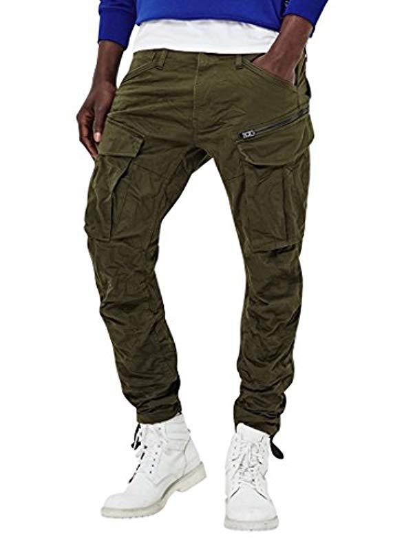 Lyst - G-Star Raw Rovic Zip 3d Tapered in Green for Men - Save 18. ...