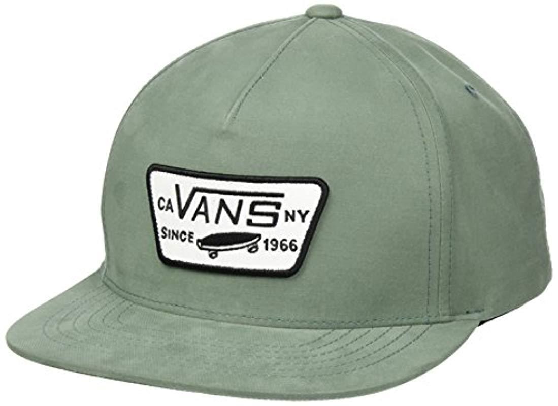 vans snapback hombre naranja