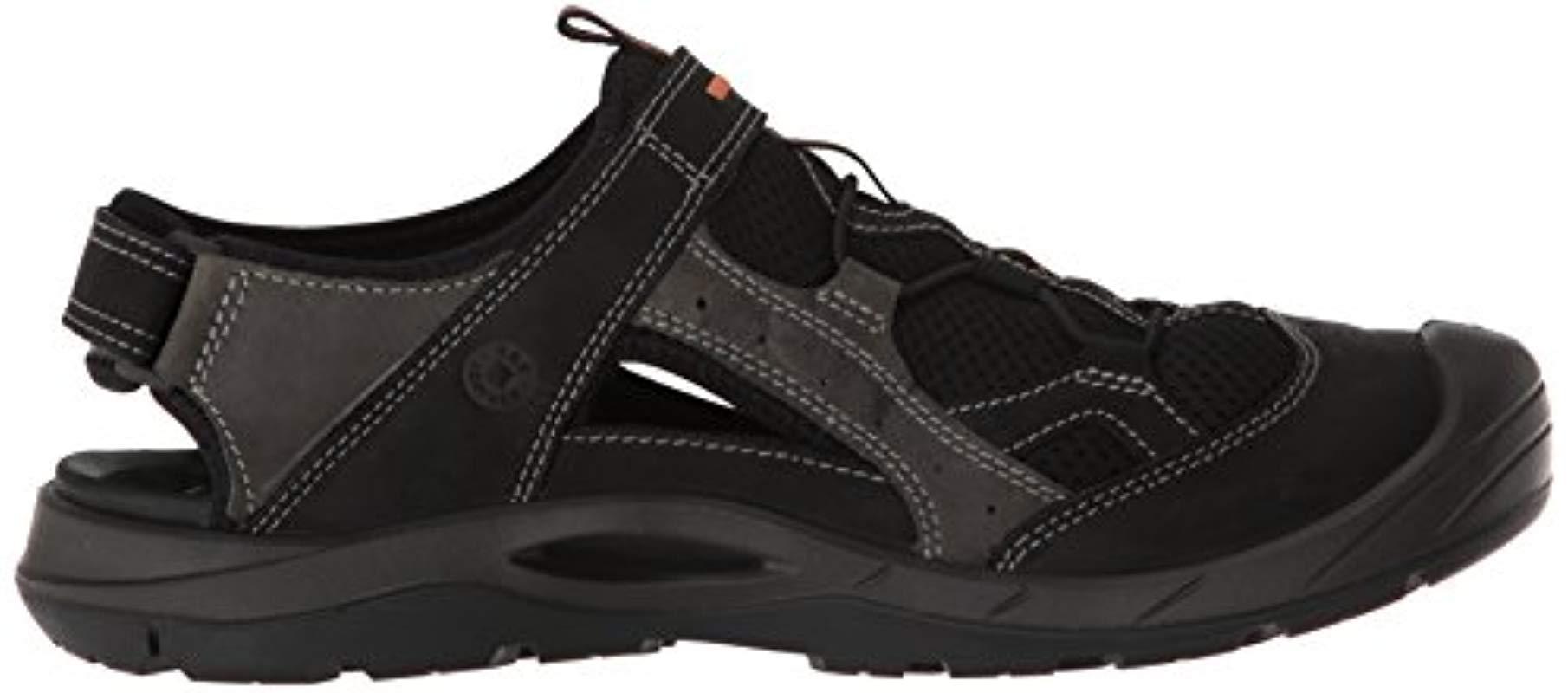 Ecco Biom Delta Closed Toe Sandals in Black for Men Lyst UK