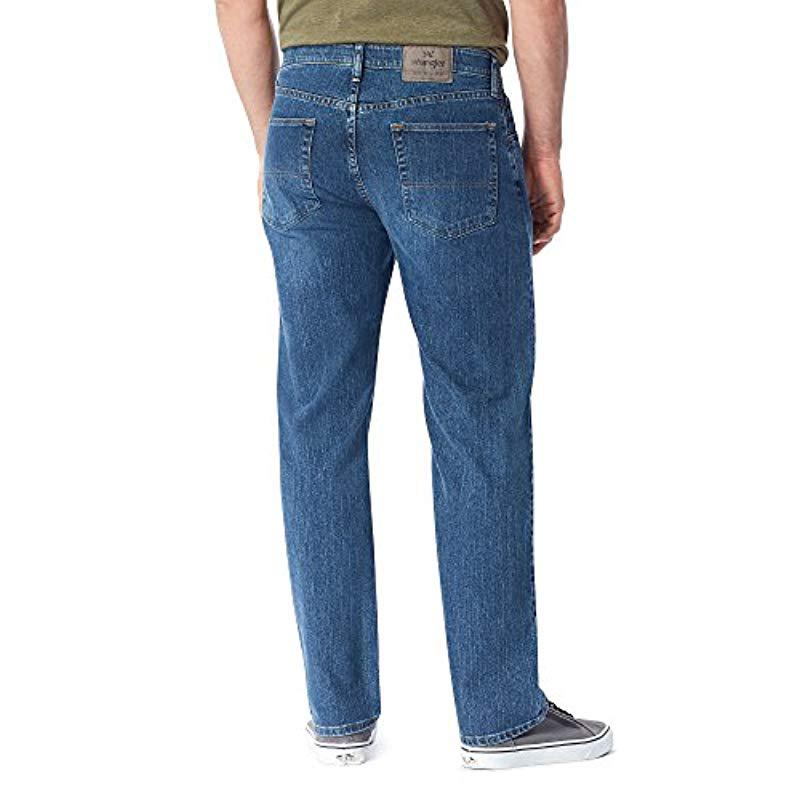 Wrangler Denim Classic Comfortwaist Jean in Blue for Men Lyst