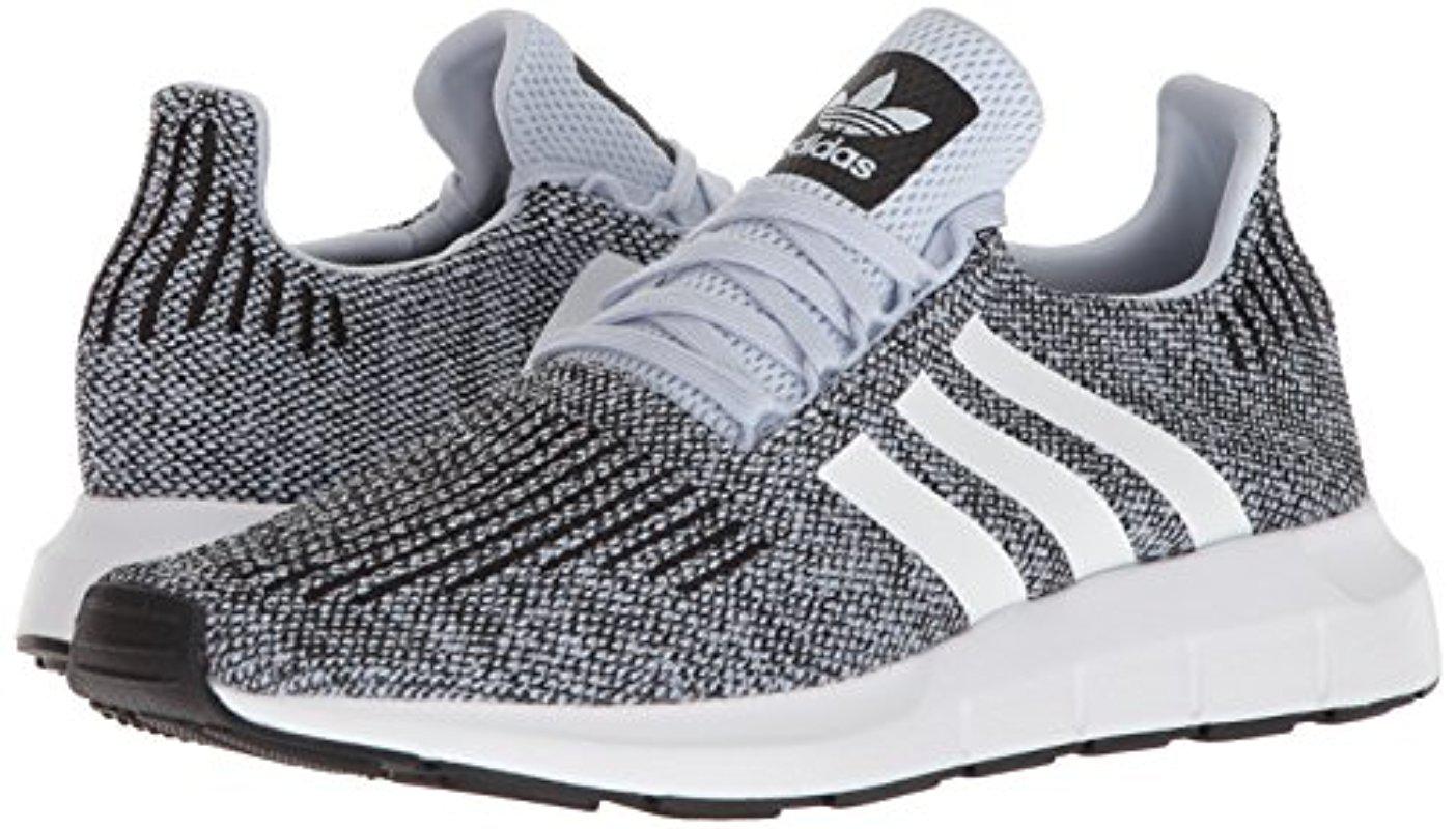 adidas swift run black and blue
