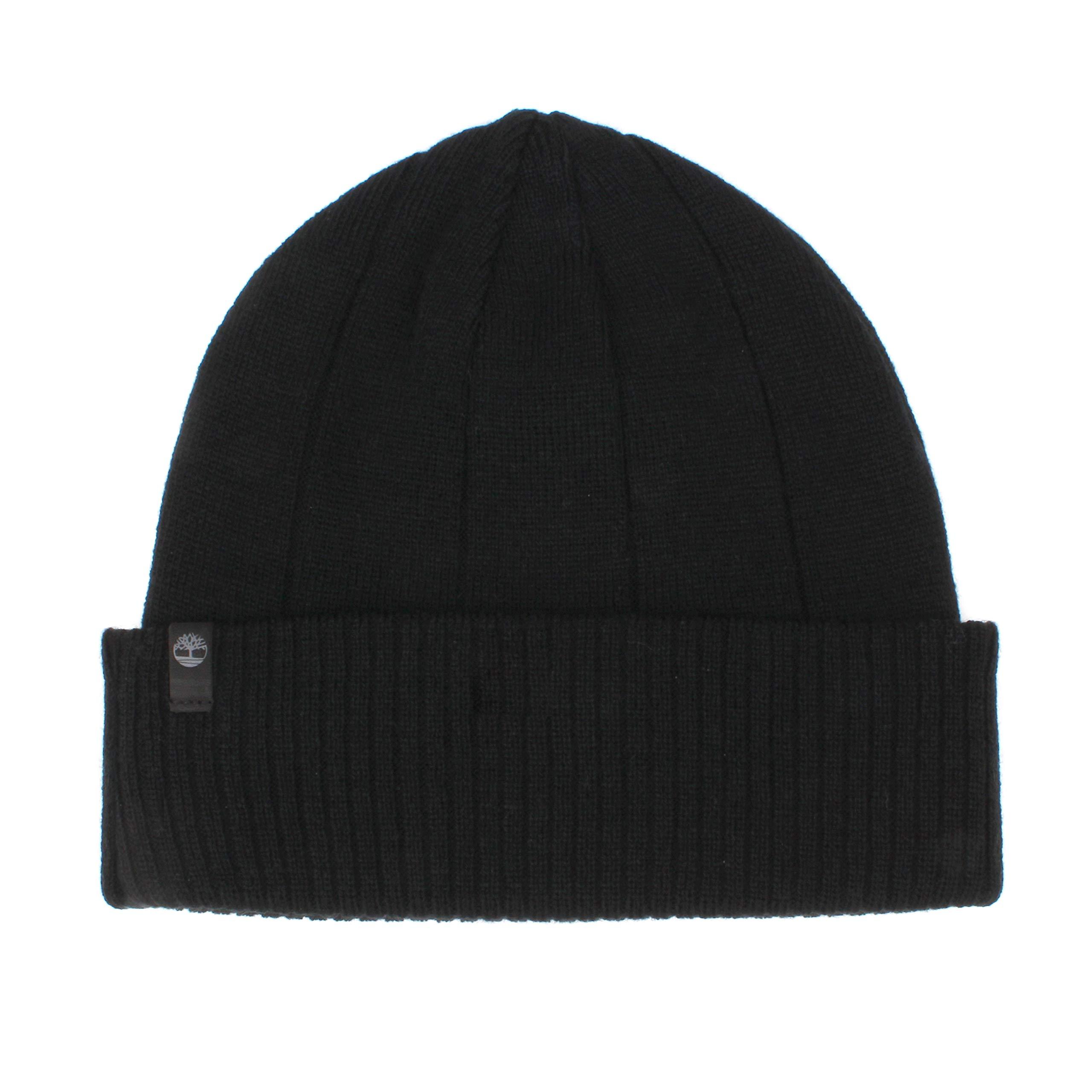 Timberland Synthetic Solid Beanie With 