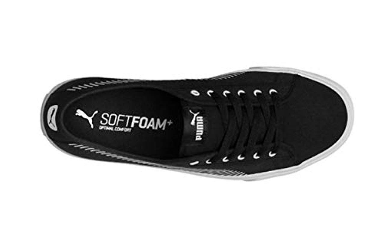 puma bari canvas trainers mens