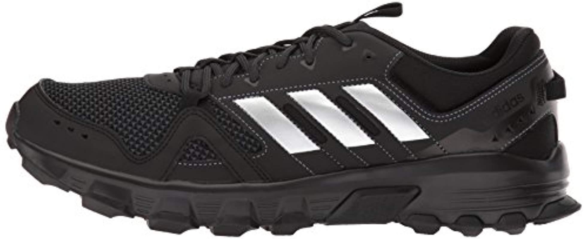 Lyst - adidas Rockadia M Trail Running Shoe, Core Black/matte Silver ...