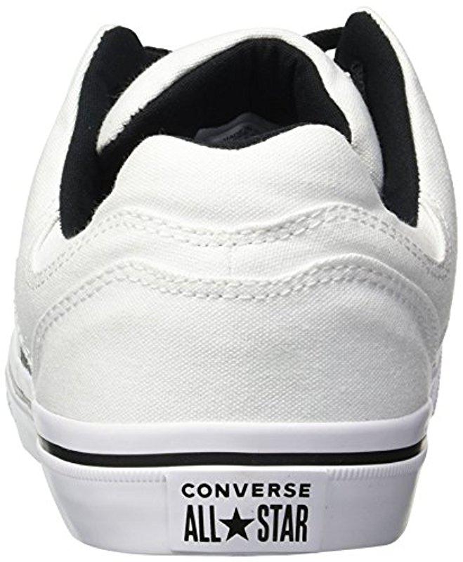 distrito canvas low top black