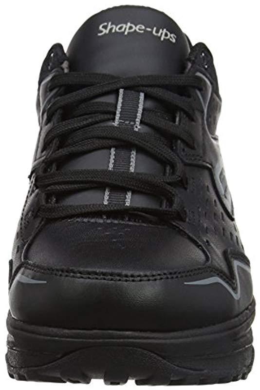 Skechers Shape 2.0 Comfort Fashion Sneaker in Black | Lyst