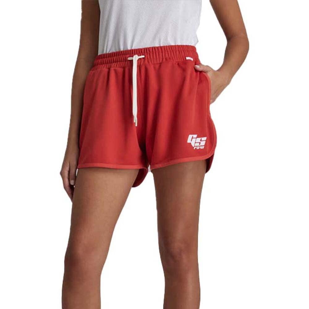 G-Star G-star Boxed Graphic Sports Shorts in Red Lyst UK