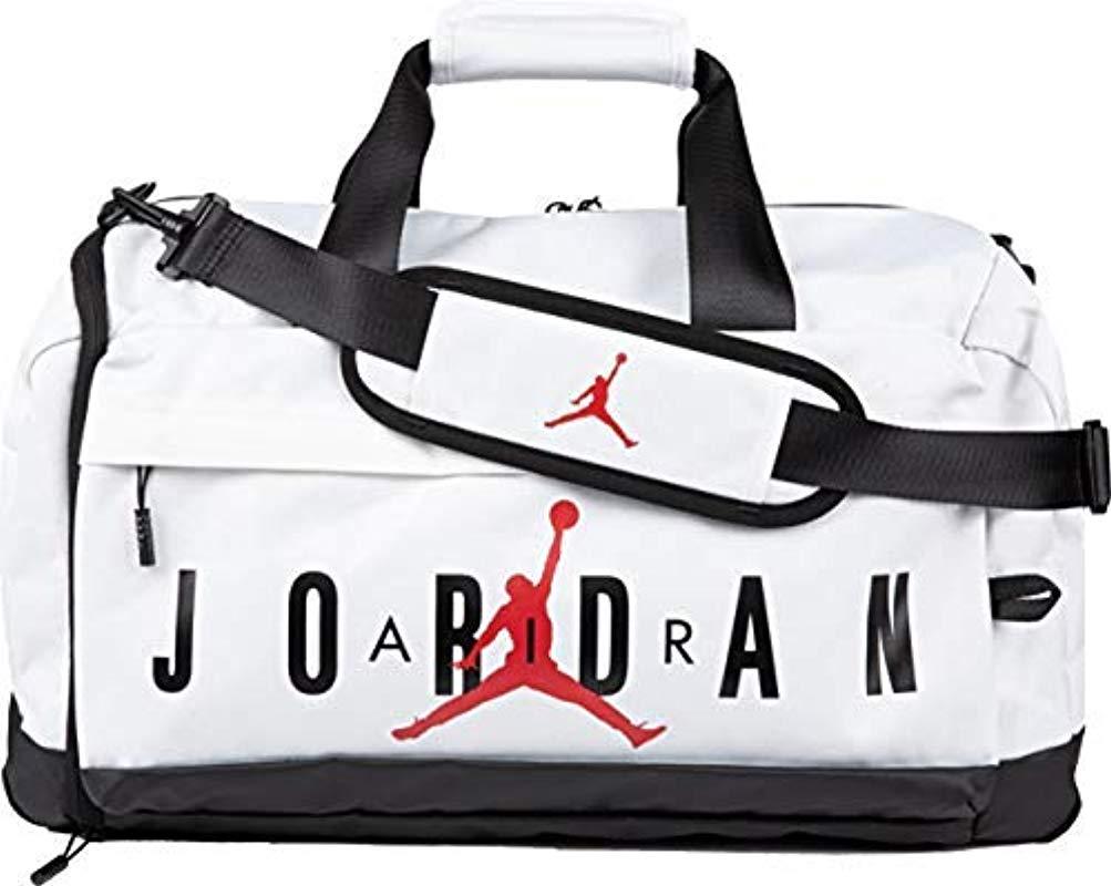 Nike Air Jordan Velocity Duffle Bag in White Lyst UK