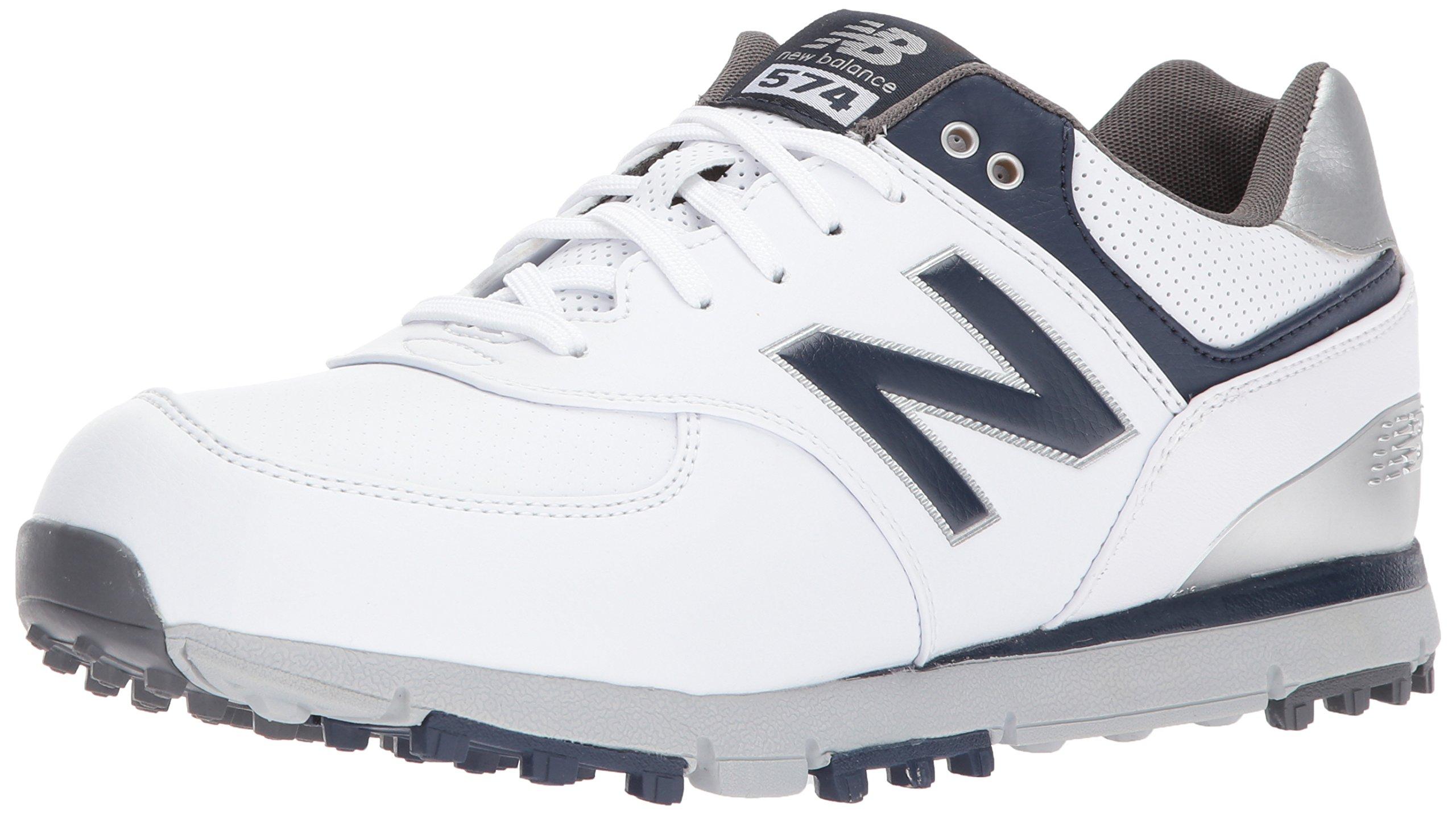 New Balance 574 Sl Waterproof Spikeless Comfort Golf Shoe in White for Men  | Lyst