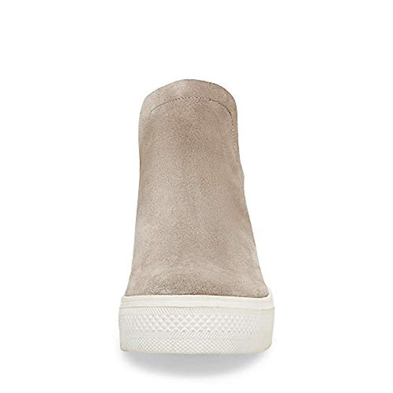 steve madden wrangle sneaker taupe