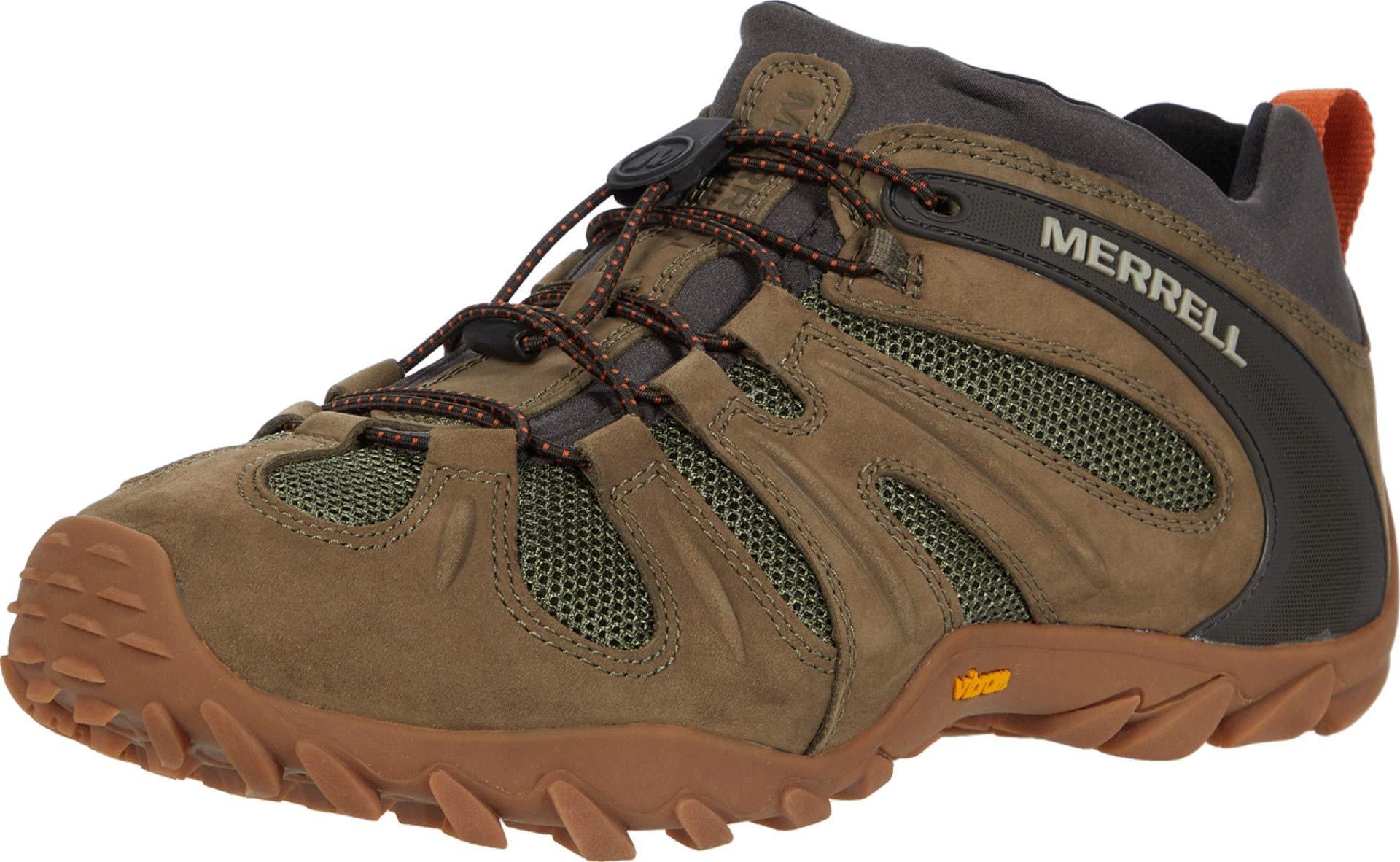Merrell Cham 8 Stretch Hiking Shoe in Olive (Brown) - Save 1% - Lyst