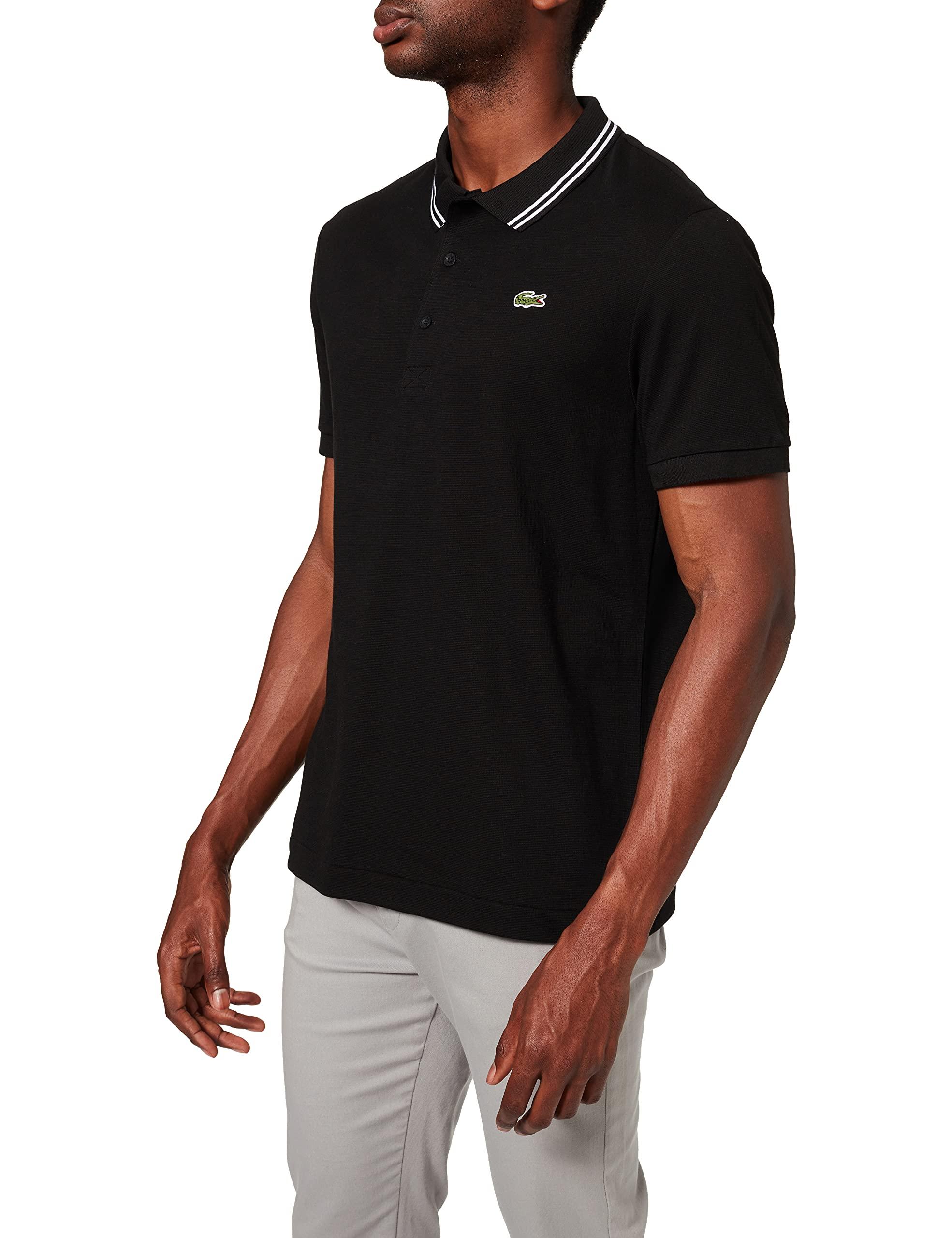 Lacoste Leather Yh1482 Polo Shirt in 