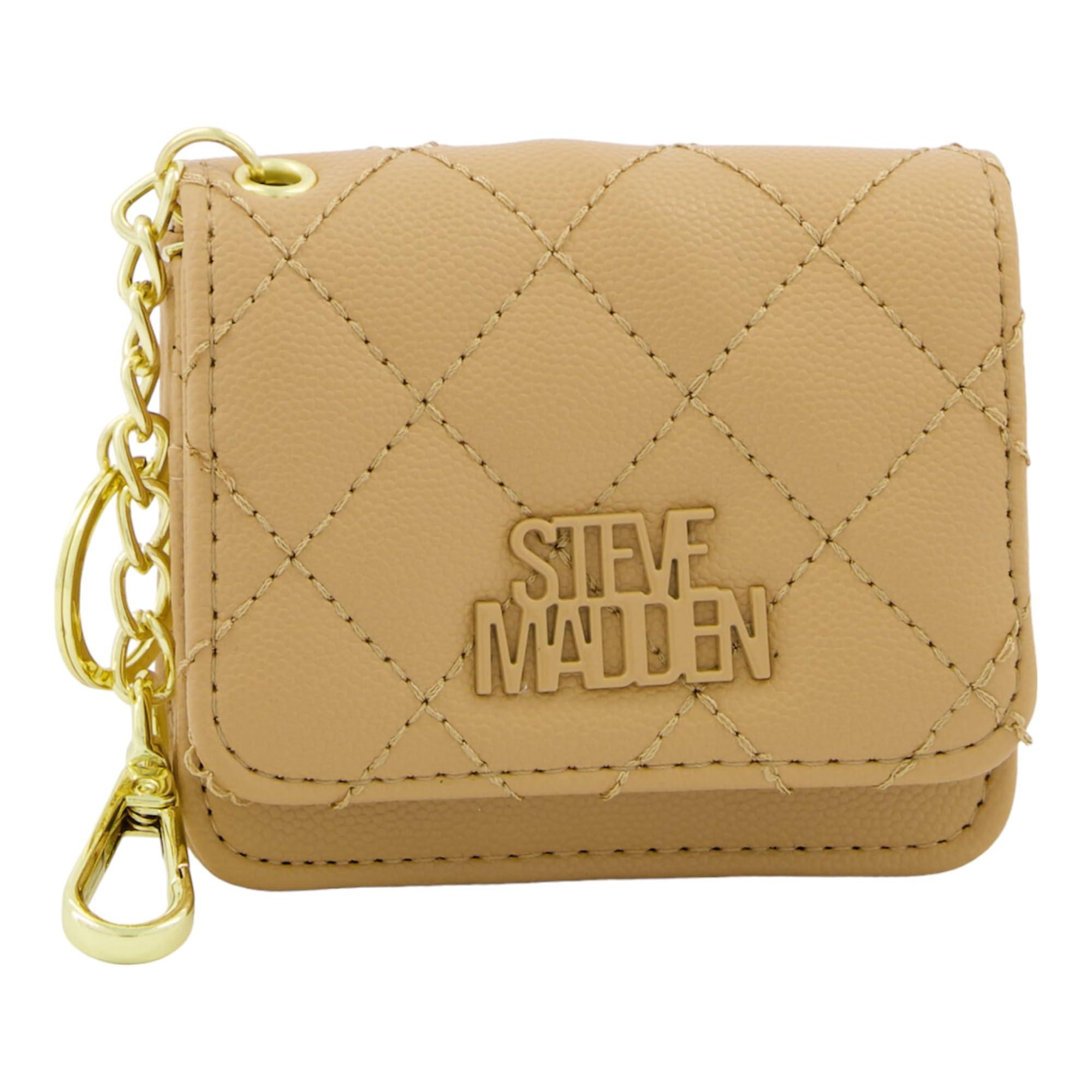Steve Madden Bwren Flap Wallet mit Schlusselring in Natur Lyst DE