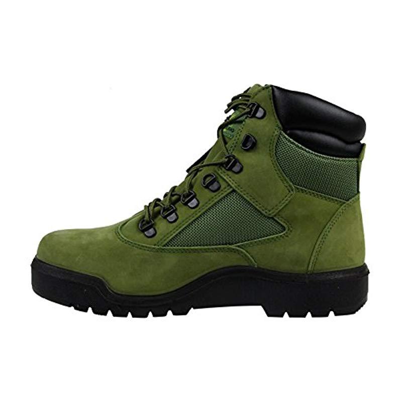Timberland Leather 6 In Field Boot in Green for Men - Lyst
