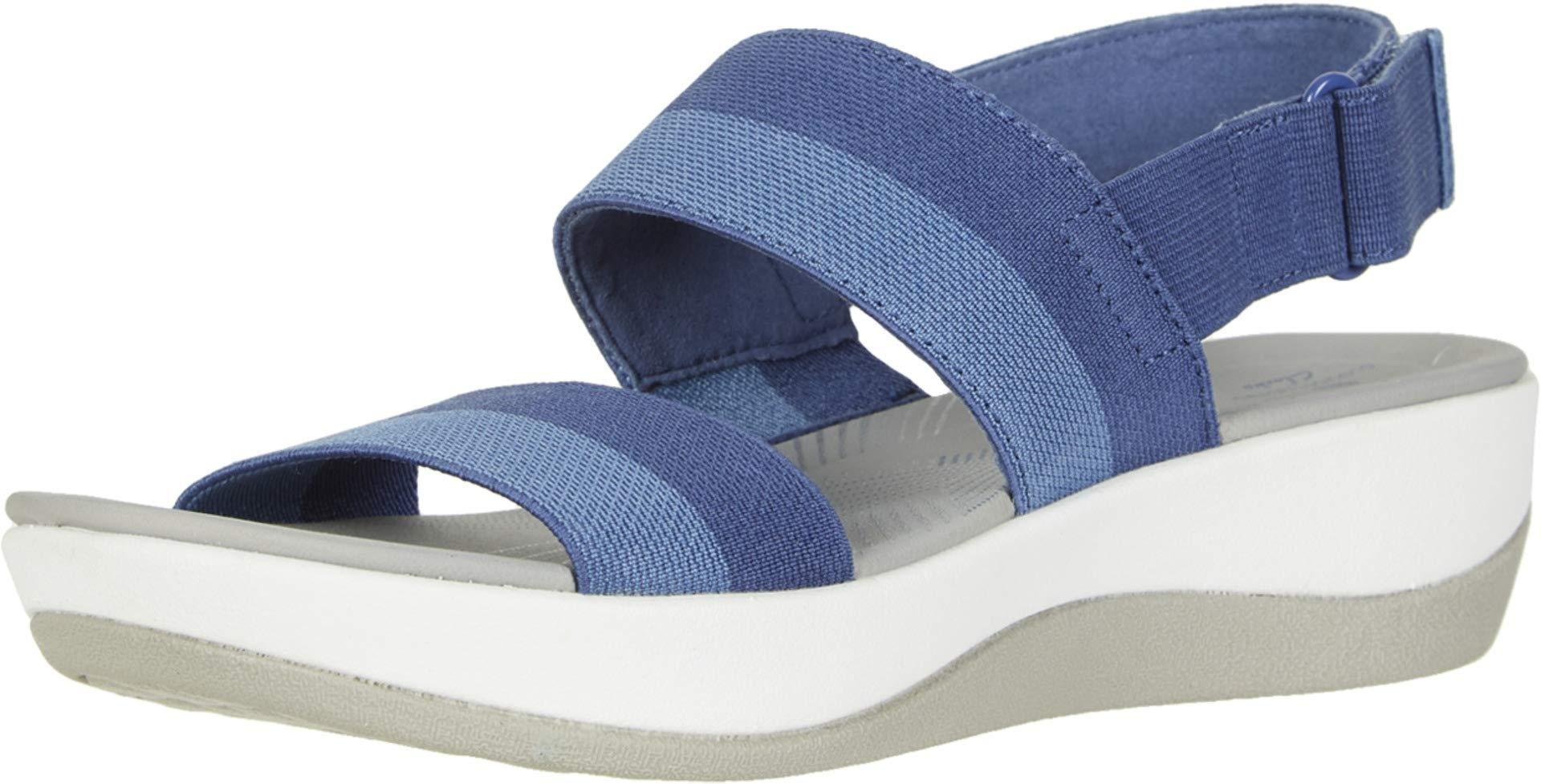 clarks women's arla jacory wedge sandal