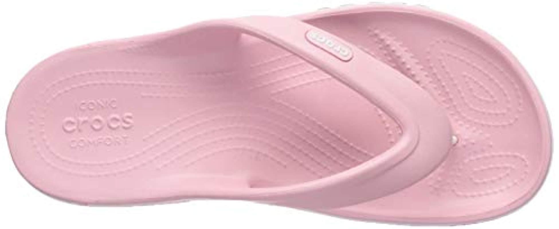 Crocs™ And Bayaband Flip Flop | Casual Flip Flops | Shower Shoes in Pink |  Lyst