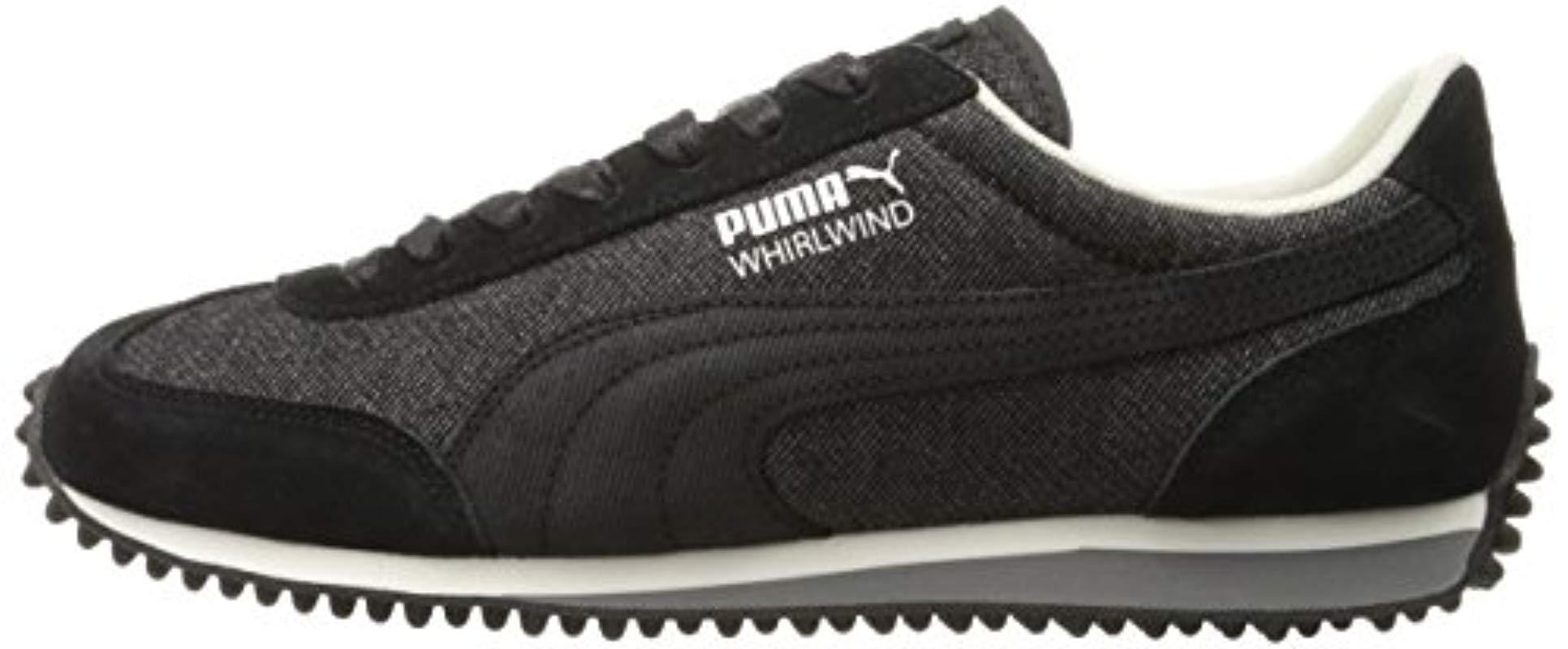 puma whirlwind denim fashion sneaker