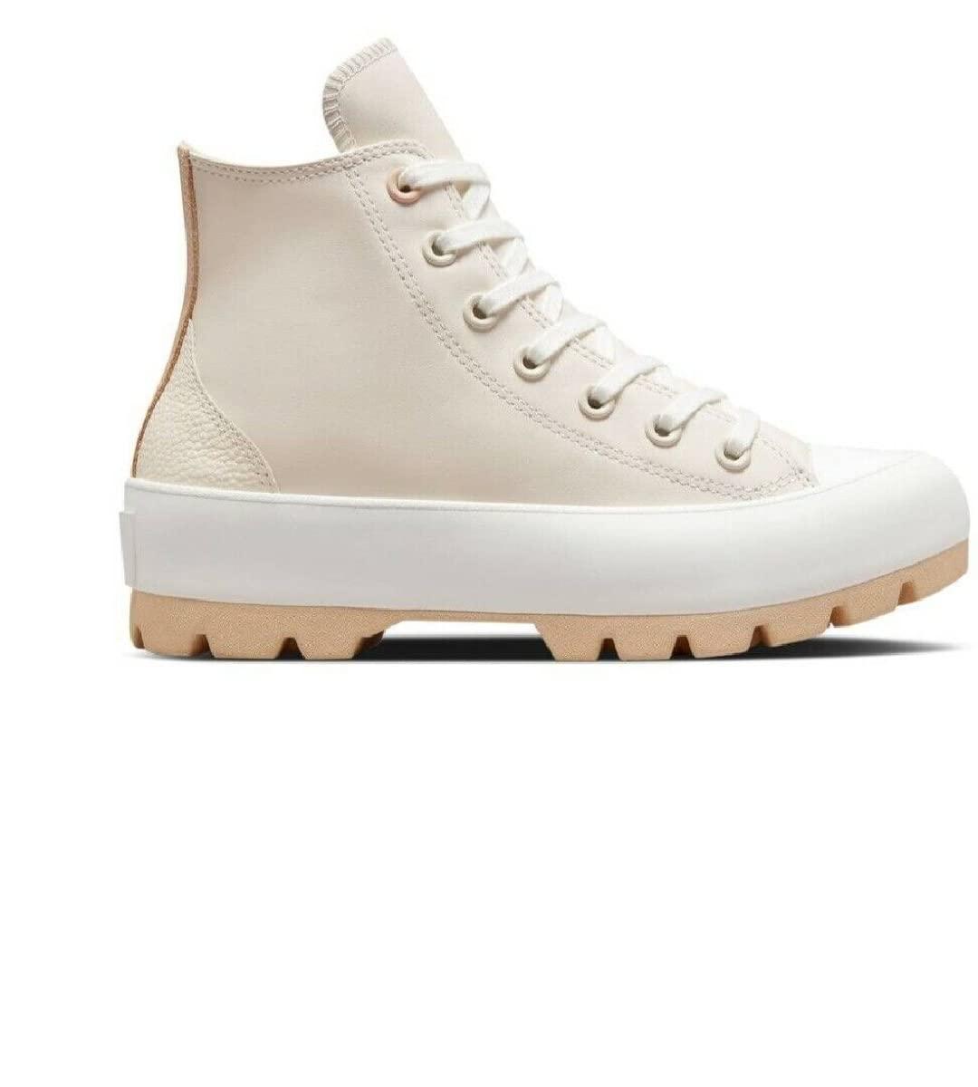Converse Ctas Lugged Hi 573076c Egret Vintage White Boots Leather Platforms  Trainers Shoes | Lyst UK