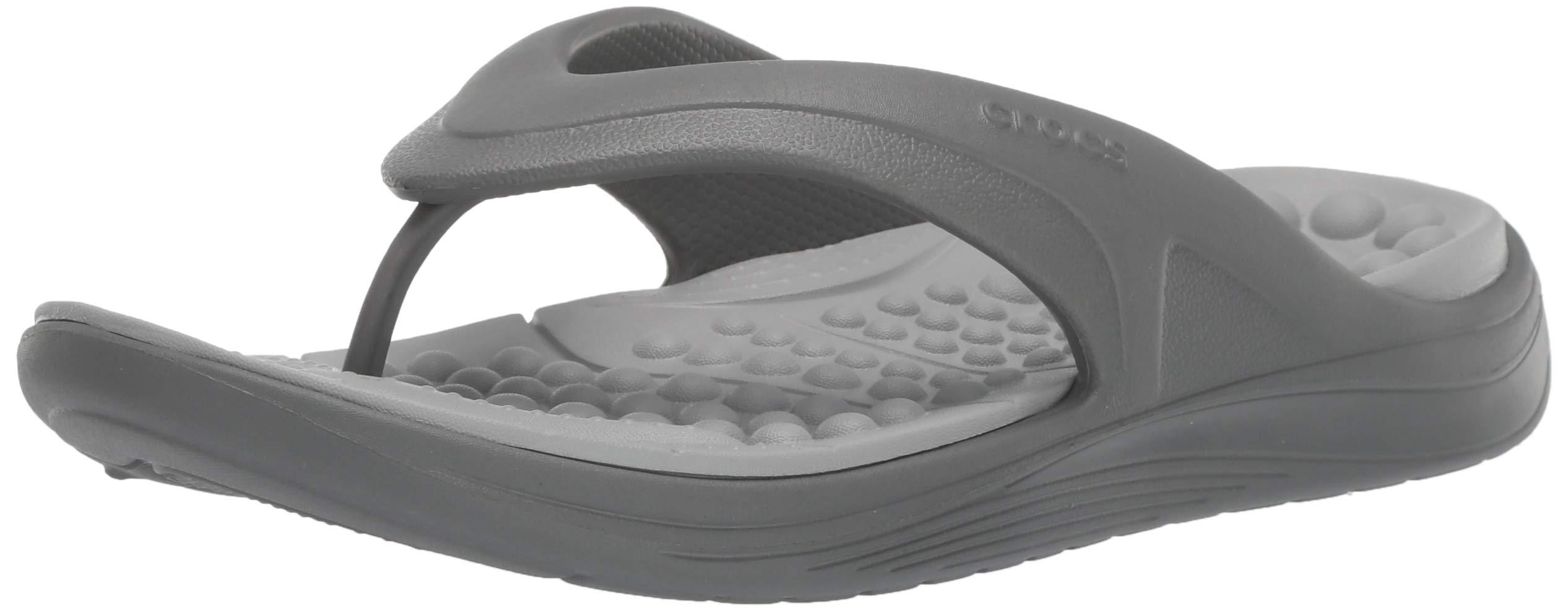 Crocs™ Reviva Flip Flop in Gray Lyst