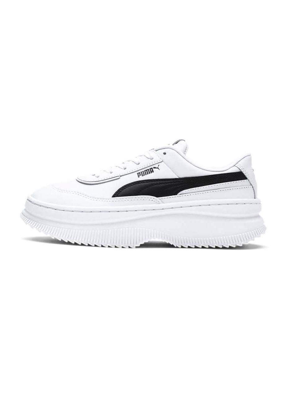 Deva - sneakers flatformPUMA in Pelle di colore Bianco - 70% di sconto |  Lyst