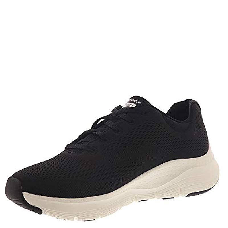 skechers arch fit sunny outlook black