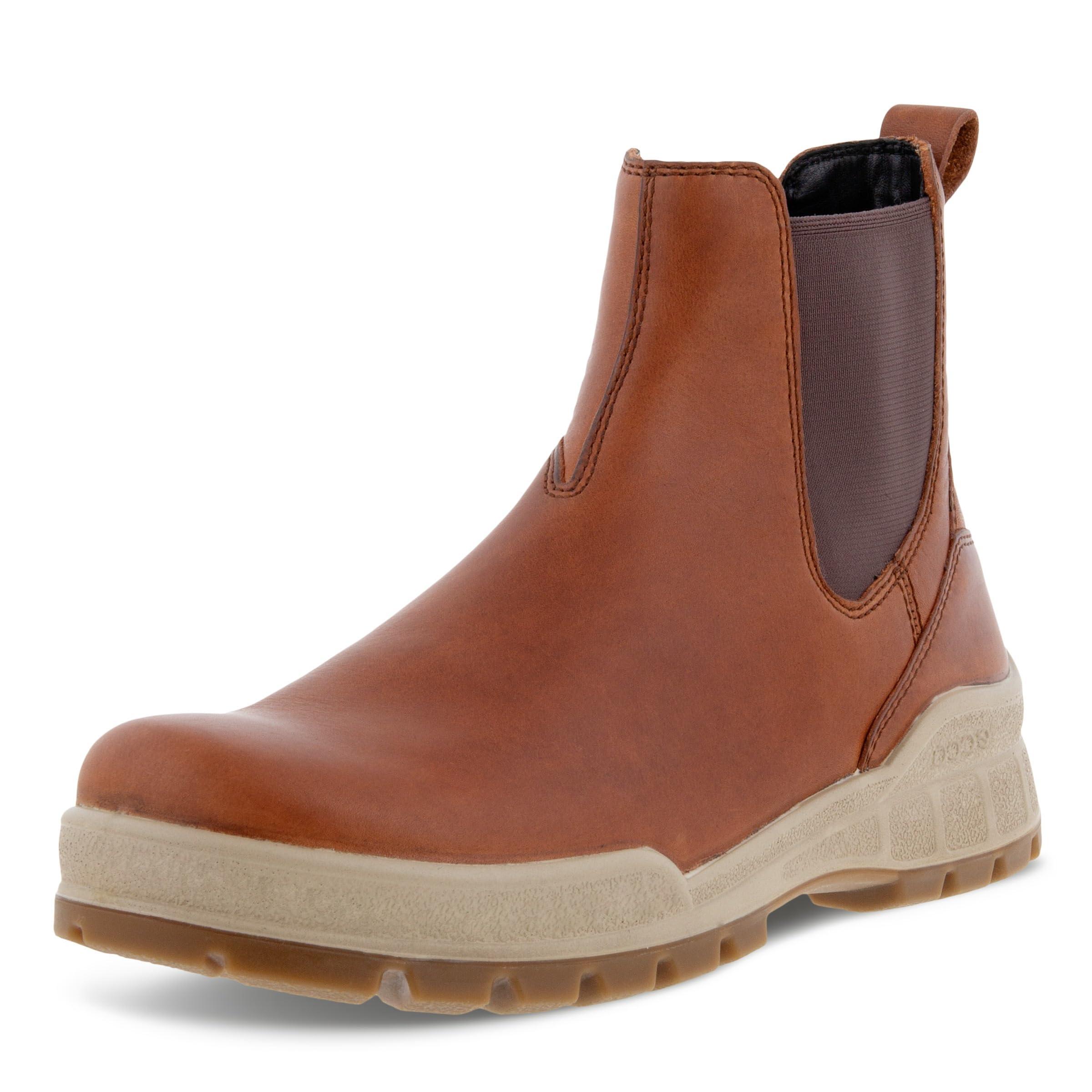 Ecco Track 25 Chelsea Boot in Brown | Lyst