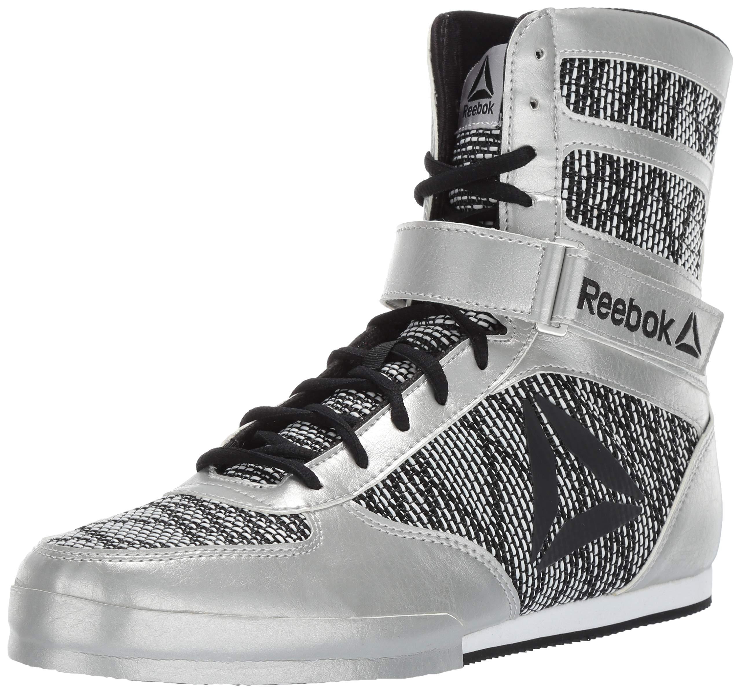 Reebok Boot Boxing Shoe in Silver/White/Black (Black) for Men | Lyst