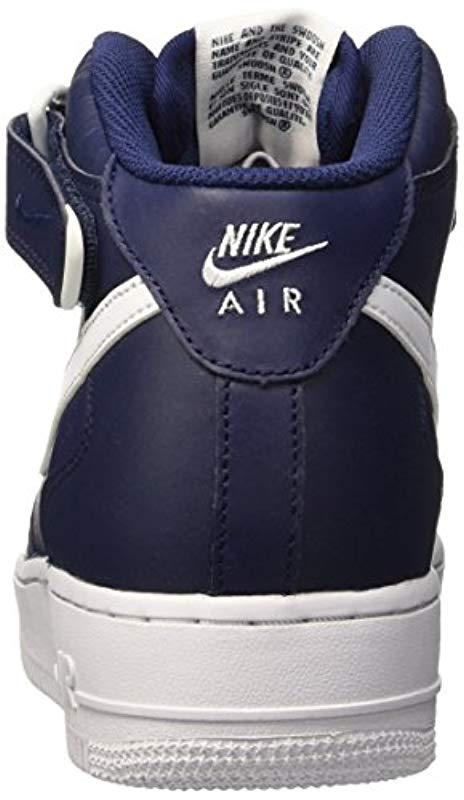 nike air force 1 mid 07 navy blue