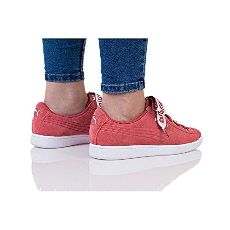 PUMA Suede Vikky Ribbon Bold Trainers - Lyst