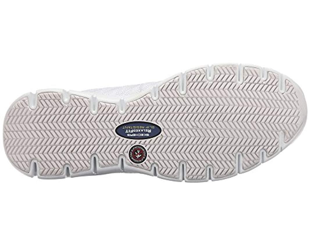 skechers for work women's sure track erath athletic lace slip resistant boot