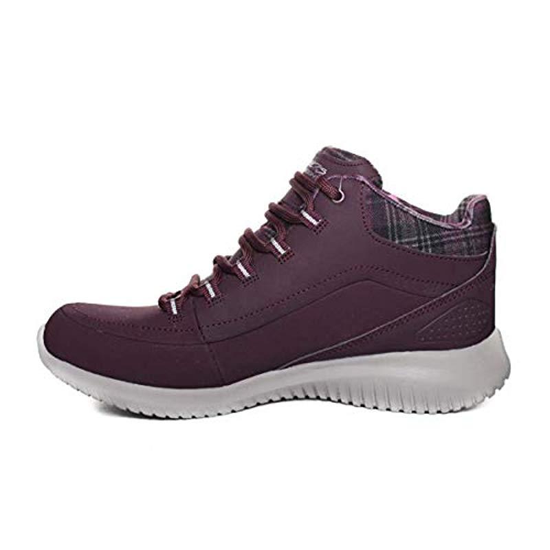 skechers ultra flex just chill ankle boot