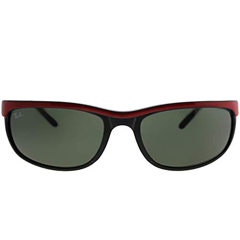 Ray Ban Rb27 Predator 2 Rectangular Sunglasses In Black For Men Lyst