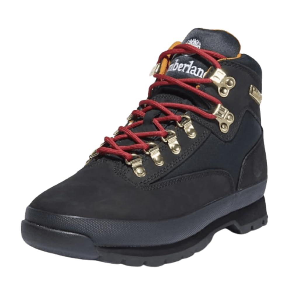 Red black best sale timberland boots