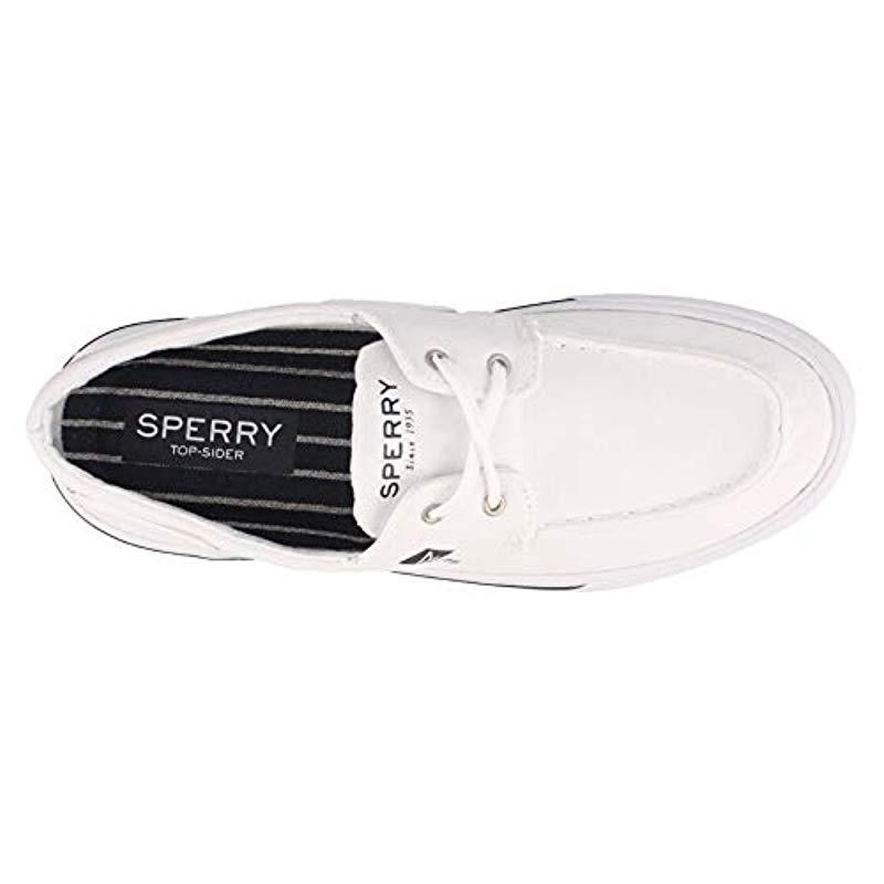 sperry bahama ii boat washed sneaker