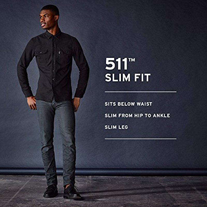 Levi's 511 Slim Fit Jean, Blue Stone, 34x29 for Men | Lyst