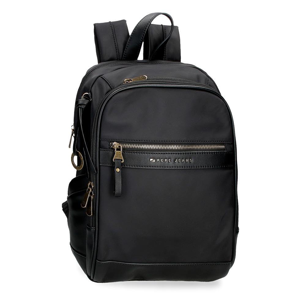 Bag Pepe Jeans Rucksack Schwarz Pepe Jeans Morgan Laptop Backpack
