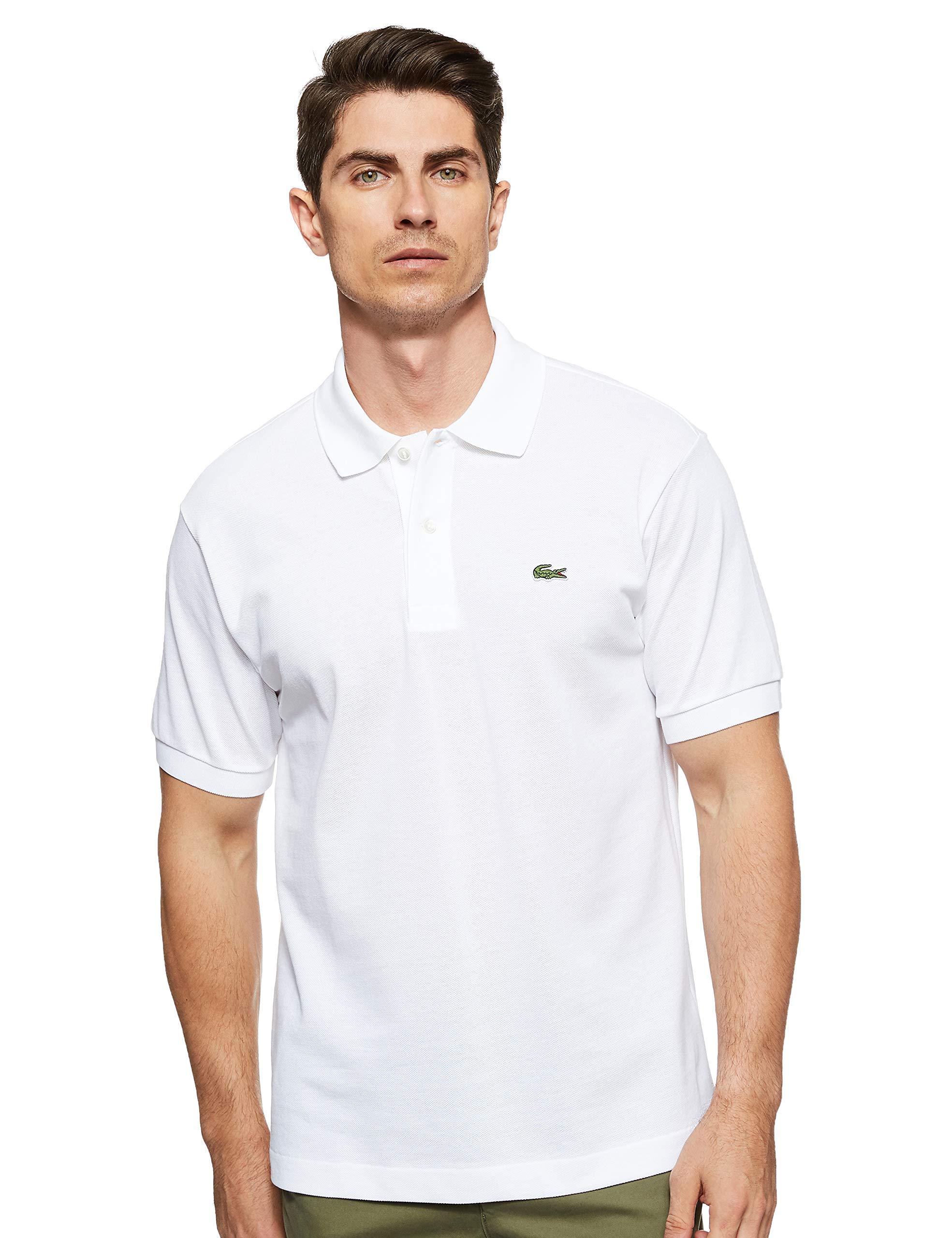 Lacoste Cotton S Short Sleeve L.12.12 Pique Polo Shirt Polo Shirt in White  for Men - Save 40% - Lyst