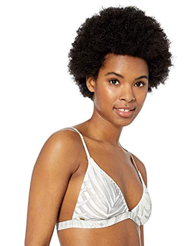 Rip Curl Womens Shorelines Fixed Tri Bikini Top