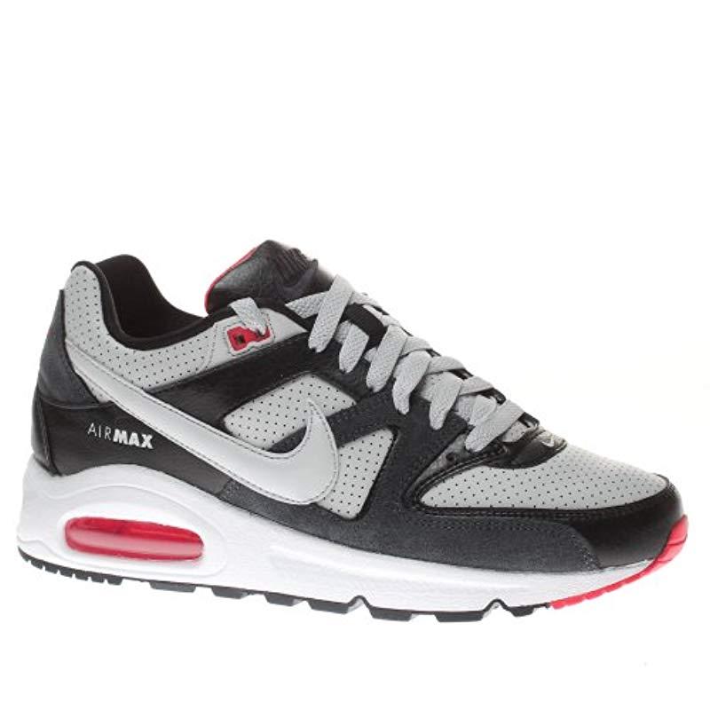 nike air max command leather black