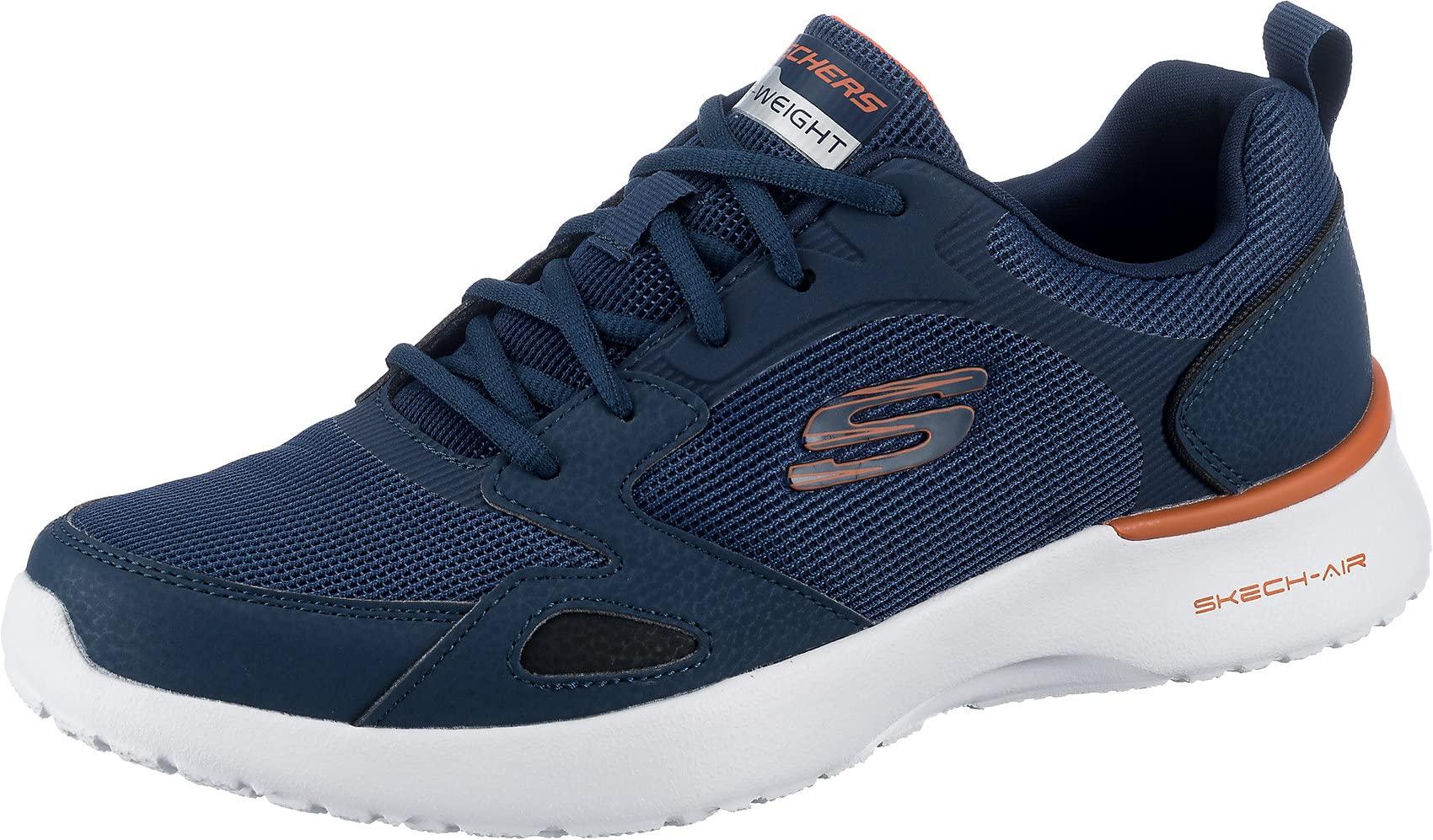 Skechers Skech air Dynamight Venturik Sneaker nvy Synthetc textile orange Trim 12 Uk in Blue for Men Lyst UK