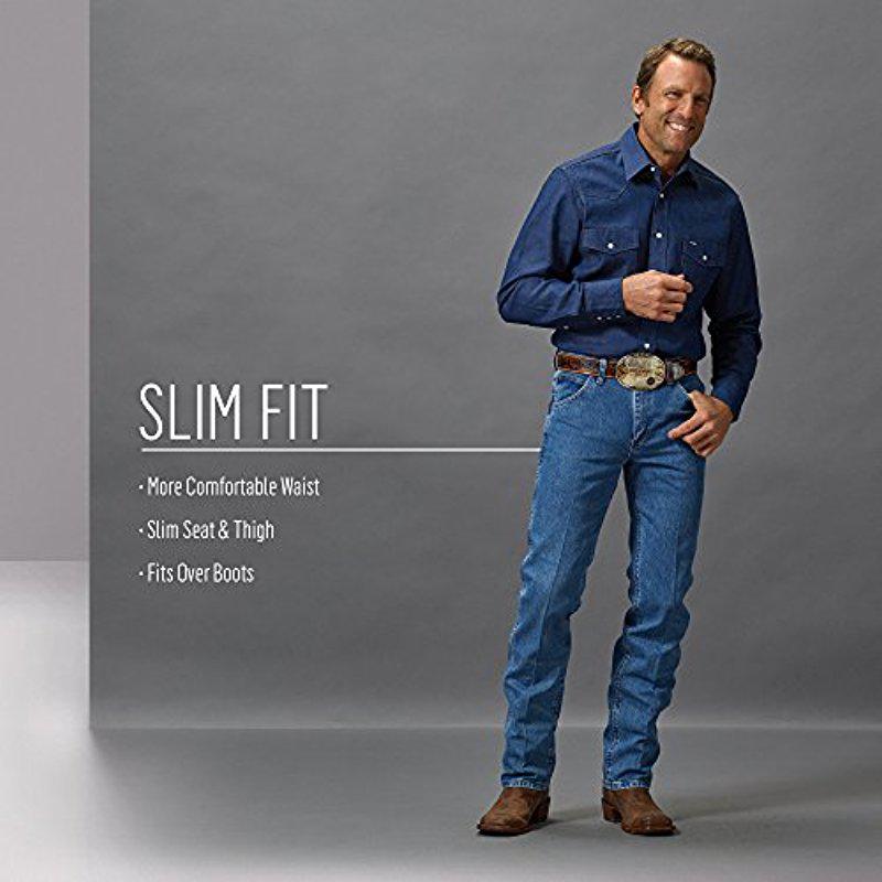 Premium Performance Cowboy Cut Slim Fit Jean Vintage Stone (Blue) Men - Save 53% - Lyst