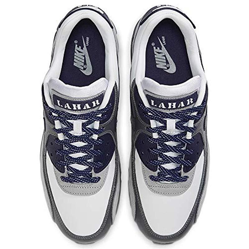 air max 90 trainers white neutral indigo smoke grey neutral grey