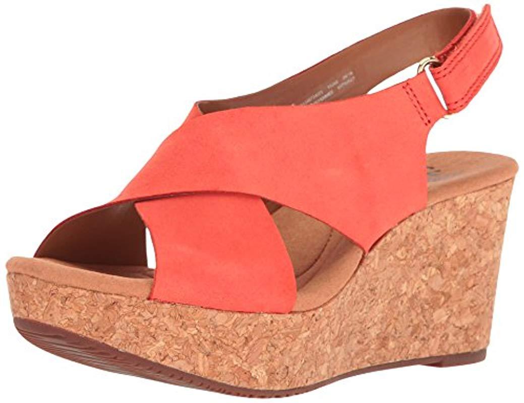Clarks annadel wedge clearance sandals