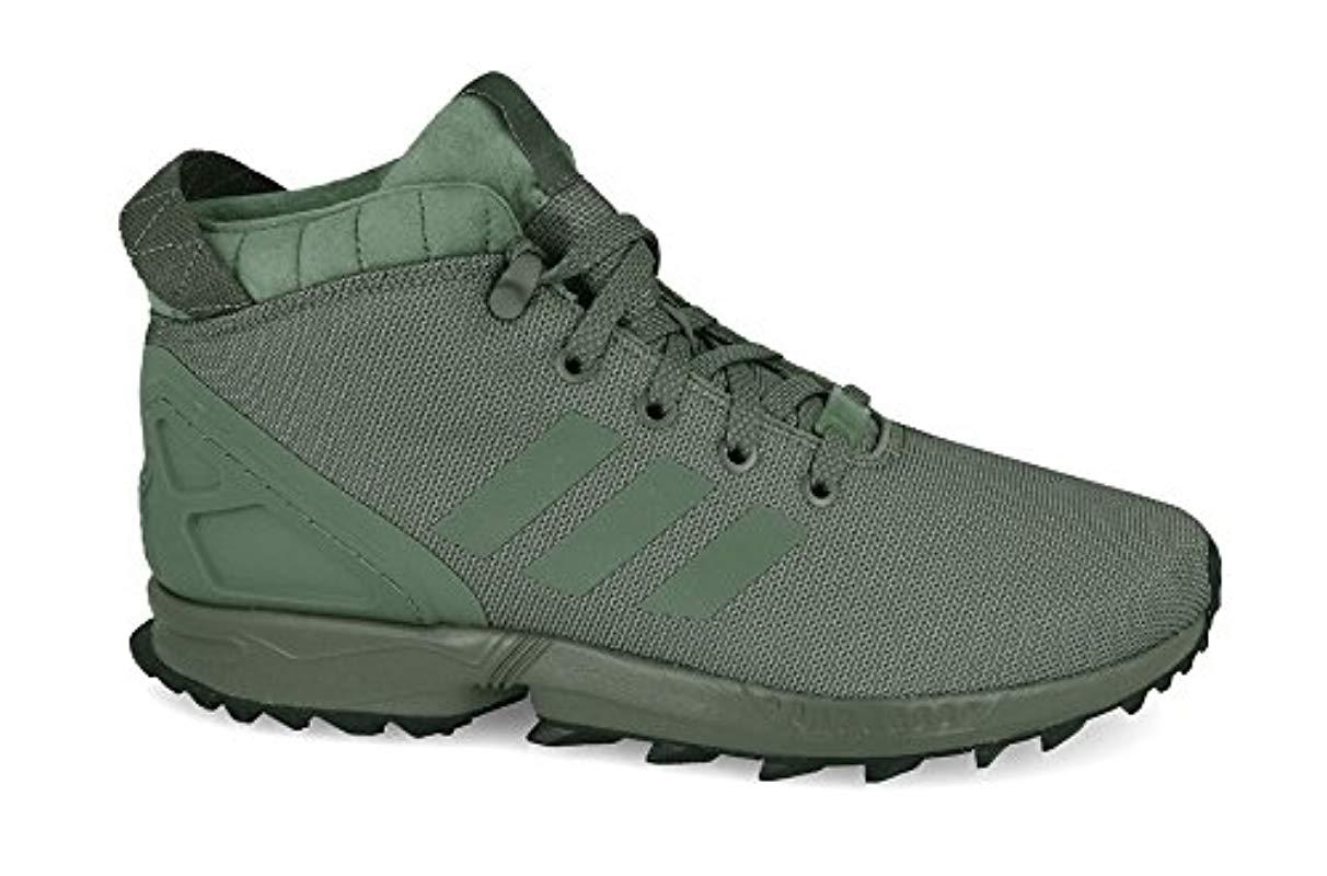 adidas Zx Flux 43228 Tr By9434 Boots in Green for Men | Lyst UK