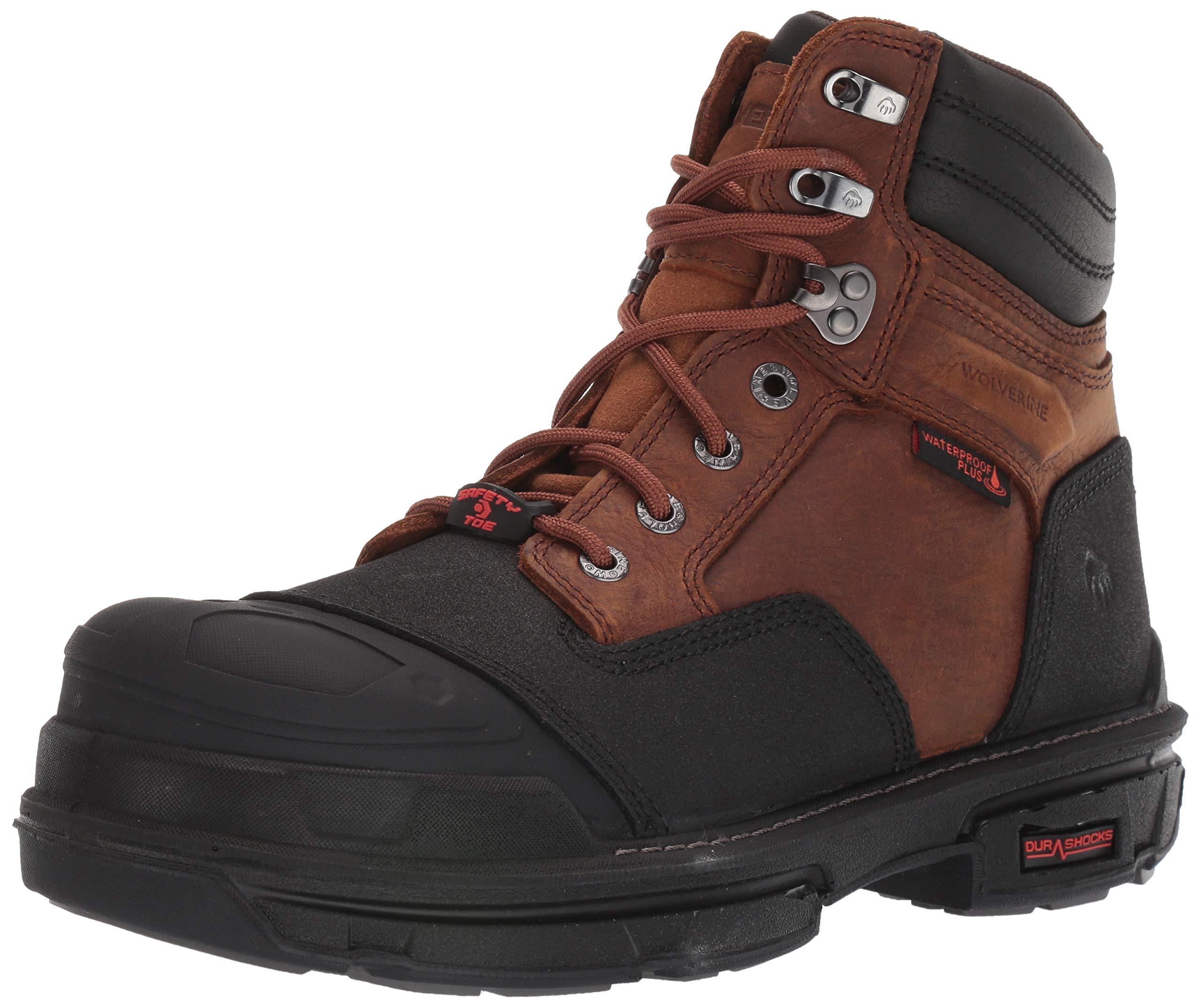 stylish construction boots