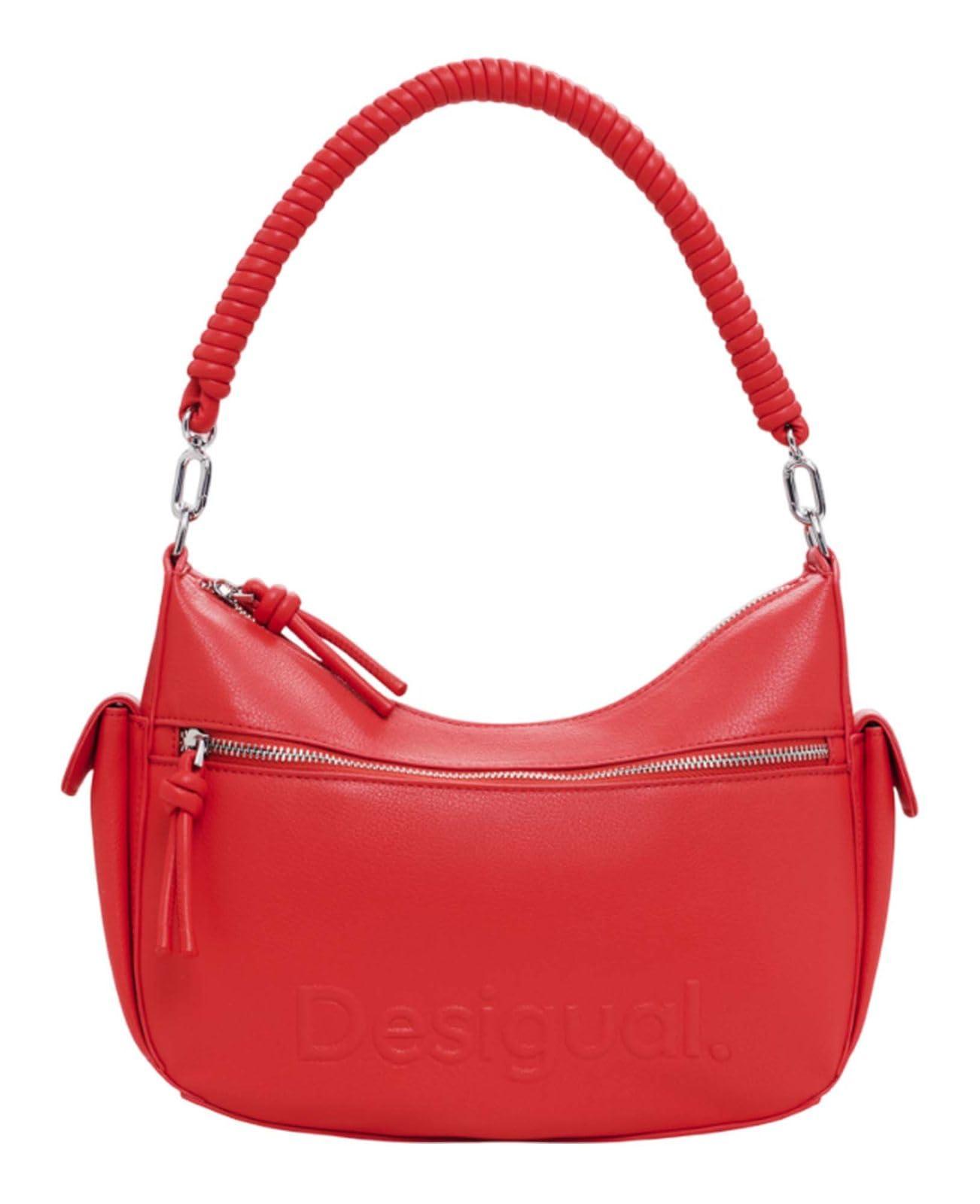 Desigual Accesorios PU Bolso De Mano, Blanco