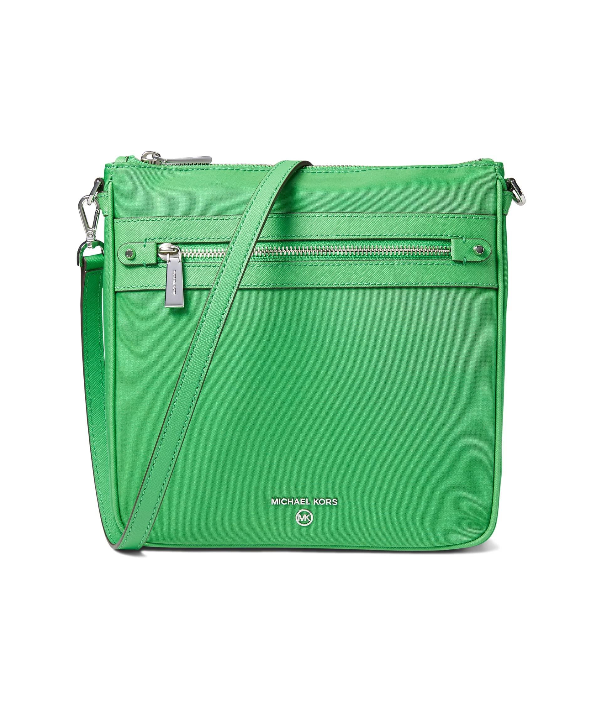 MICHAEL Michael Kors Jet Set Charm Large North/south Crossbody in Green |  Lyst UK